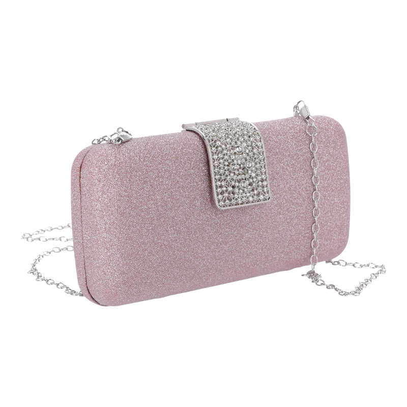 Bag to Bag 21919 Γυναικεία Τσάντα Χειρός με Γκλίτερ
