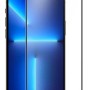 Fullscreen Tempered Glass Ματ Μαύρο (Iphone 13 & Iphone 13 Pro & Iphone 14)