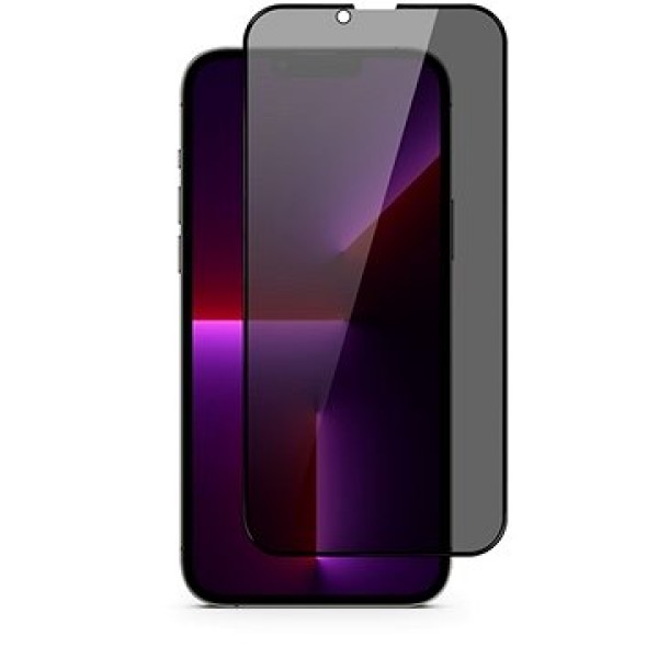 Oba Style Privacy Fullscreen Tempered Glass Μαύρο (Iphone 13 Pro Max & Iphone 14 Plus)