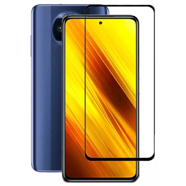 Borofone Fullscreen Tempered Glass Μαύρο (Xiaomi Poco X3)