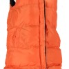 For She Μακρύ Γυναικείο Αμάνικο Puffer Μπουφάν Ανοιξιάτικο - Φθινοπωρινό Πορτοκαλί