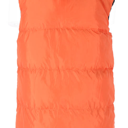For She Μακρύ Γυναικείο Αμάνικο Puffer Μπουφάν Ανοιξιάτικο - Φθινοπωρινό Πορτοκαλί For She Μακρύ Γυναικείο Αμάνικο Puffer Μπουφάν Ανοιξιάτικο - Φθινοπωρινό Πορτοκαλί