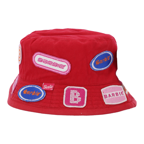 Stamion Barbie Size 54 Παιδικό Καπέλο Bucket Υφασμάτινο Red