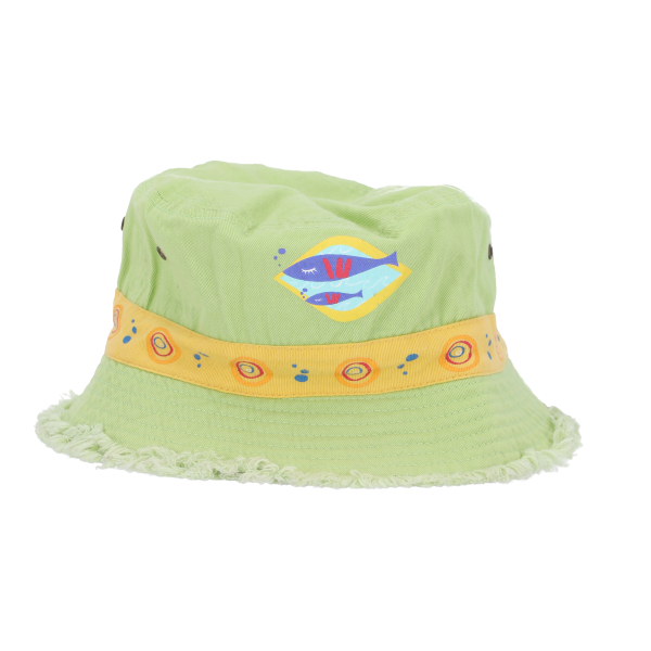Stamion 12735 Size 54 Παιδικό Καπέλο Bucket Υφασμάτινο Πράσινο
