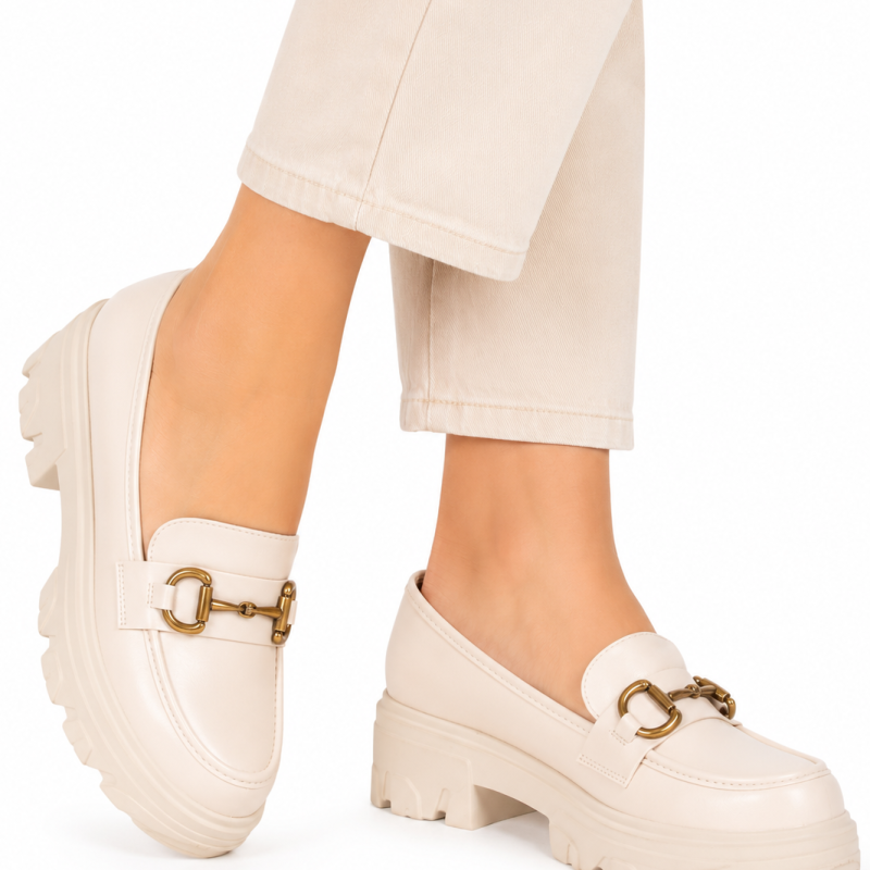 ALTA MODA ΓΥΝΑΙΚΕΙΑ LOAFERS ΜΕ ΧΡΥΣΗ ΛΕΠΤΟΜΕΡΕΙΑ