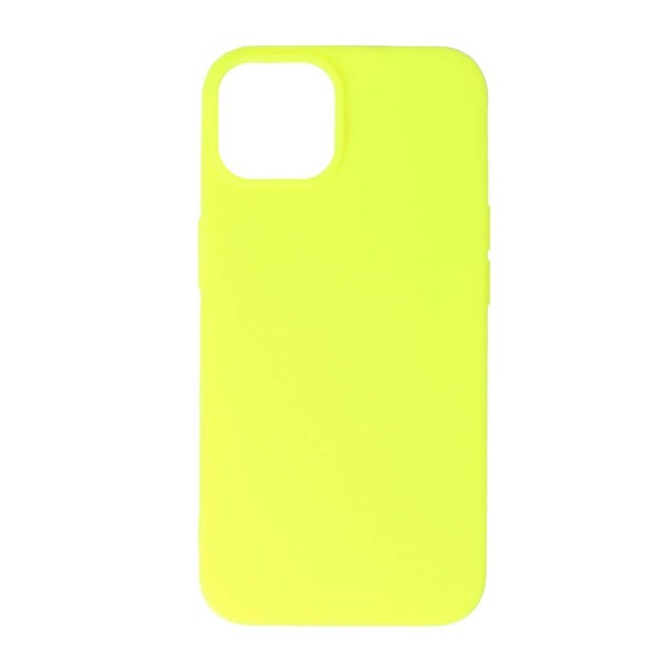 Meiyue Back Cover Θήκη Σιλικόνης Ματ Κίτρινο Φωσφοριζέ (Iphone 14 Plus)
