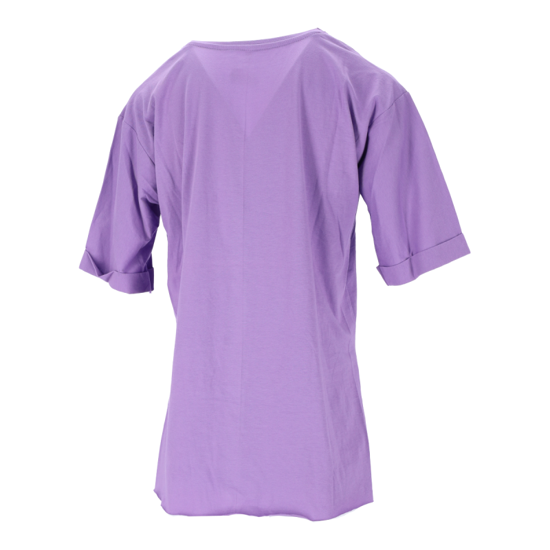 Baby Lady Γυναικείο T-shirt με Λογότυπο σε Μωβ Χρώμα
