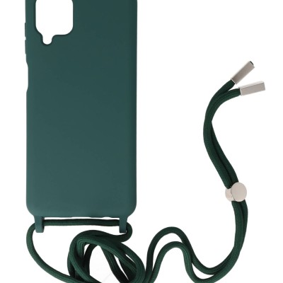 Back Cover Θήκη Σιλικόνης Με Ρυθμιζόμενο Κορδόνι (Samsung Galaxy A12 & Samsung Galaxy M12)