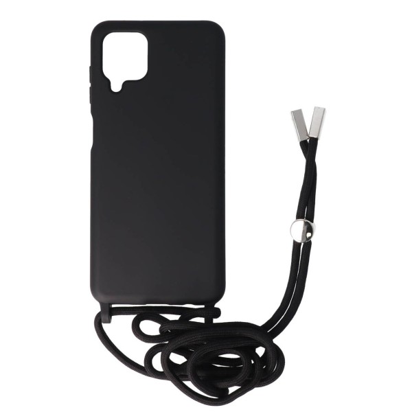 Back Cover Θήκη Σιλικόνης Με Ρυθμιζόμενο Κορδόνι (Samsung Galaxy A12 & Samsung Galaxy M12)