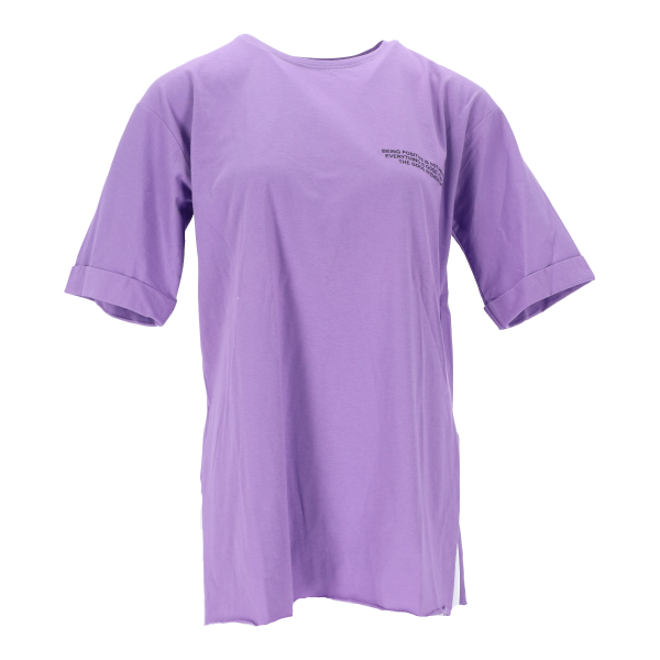 Boby Lady Γυναικείο T-shirt σε Μωβ Χρώμα