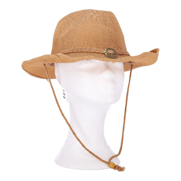 Καπέλο Γυναικείο Ψάθινο Καβουράκι Ταμπά Χρώμα 57 cm