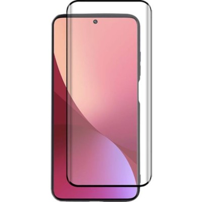 Fullscreen Tempered Glass Μαύρο (Xiaomi 12 Pro)