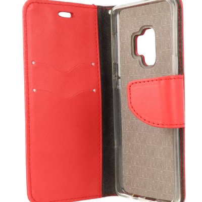 Meiyue Θήκη Book Wallet Πορτοφόλι Κόκκινο (Samsung Galaxy S9)