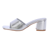 PLATO Δερμάτινα Mules με Χοντρό Τακούνι