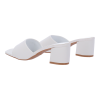 PLATO Δερμάτινα Mules με Χοντρό Τακούνι