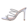PLATO Mules με Λεπτό Τακούνι και Στρας PLATO Mules με Λεπτό Τακούνι και Στρας