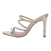 PLATO Mules με Λεπτό Τακούνι και Στρας PLATO Mules με Λεπτό Τακούνι και Στρας