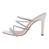 PLATO Mules με Λεπτό Τακούνι και Στρας PLATO Mules με Λεπτό Τακούνι και Στρας