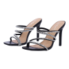 PLATO Mules με Λεπτό Τακούνι και Στρας PLATO Mules με Λεπτό Τακούνι και Στρας