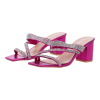 PLATO Mules με Χοντρό Τακούνι και Στρας PLATO Mules με Χοντρό Τακούνι και Στρας