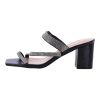 PLATO Mules με Χοντρό Τακούνι και Στρας PLATO Mules με Χοντρό Τακούνι και Στρας