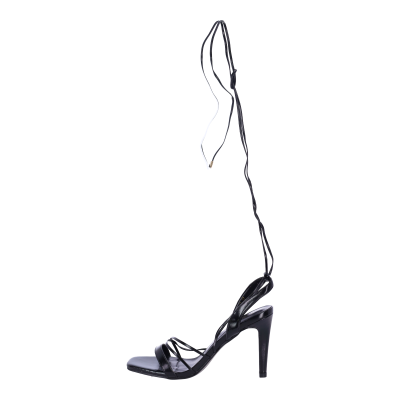 Diamantique Γυναικεία Πέδιλα Lace Up με Λεπτό Τακούνι Diamantique Γυναικεία Πέδιλα Lace Up με Λεπτό Τακούνι