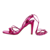 Diamantique Γυναικεία Πέδιλα Lace Up με Λεπτό Τακούνι Diamantique Γυναικεία Πέδιλα Lace Up με Λεπτό Τακούνι