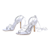 Diamantique Γυναικεία Πέδιλα Lace Up με Λεπτό Τακούνι Diamantique Γυναικεία Πέδιλα Lace Up με Λεπτό Τακούνι