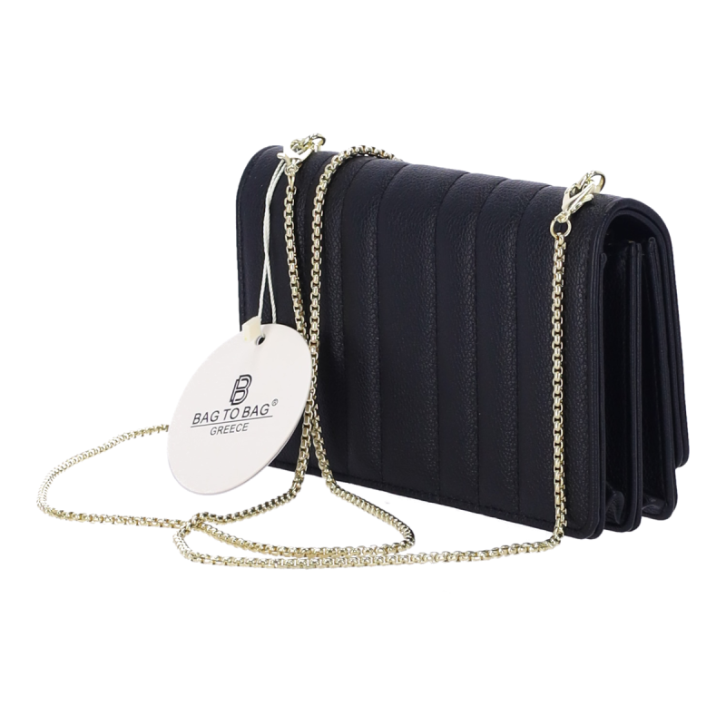 Bag to Bag Γυναικεία Τσάντα Χιαστί Δερματίνη
