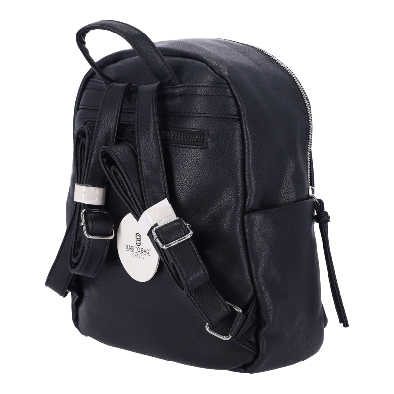 Bag to Bag XW-9276 Γυναικεία Τσαντα Πλάτης Δερματίνη