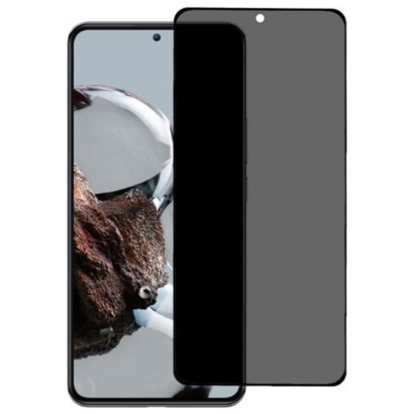 Privacy Full Screen Tempered Glass Μαύρο (Xiaomi Redmi Note 11 4G/ Xiaomi Redmi Note 11s & Xiaomi Redmi Note 12s)