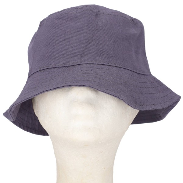 Unisex Υφασμάτινο Καπέλο Bucket Μονόχρωμο