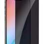 Oba Style Privacy Fullscreen Tempered Glass Μαύρο (Iphone 12 Mini)