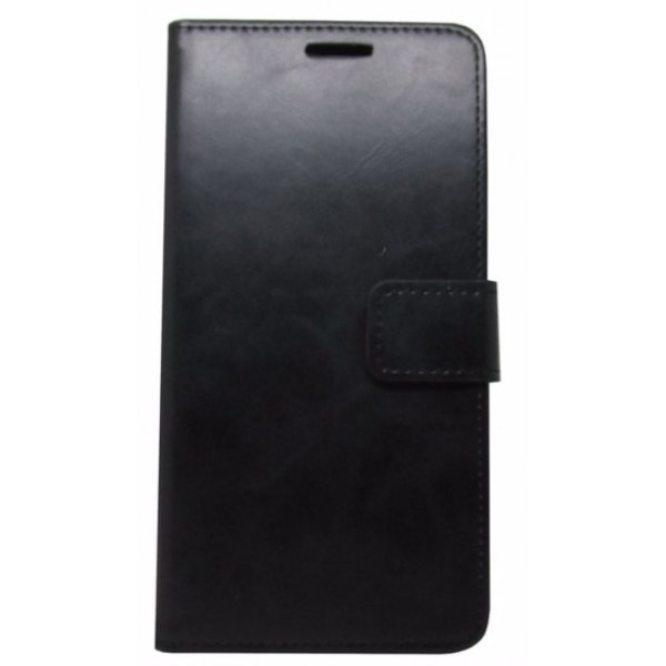 Θήκη Book Wallet Πορτοφόλι Με Μαγνητικό Κούμπωμα Μαύρο (Huawei P20 Pro & Huawei P20 Plus)