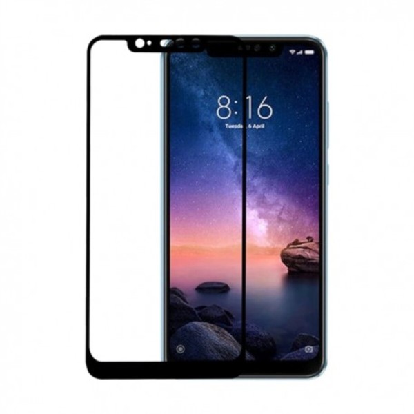 Borofone Fullscreen Tempered Glass Μαύρο (Xiaomi Redmi Note 6 Pro)