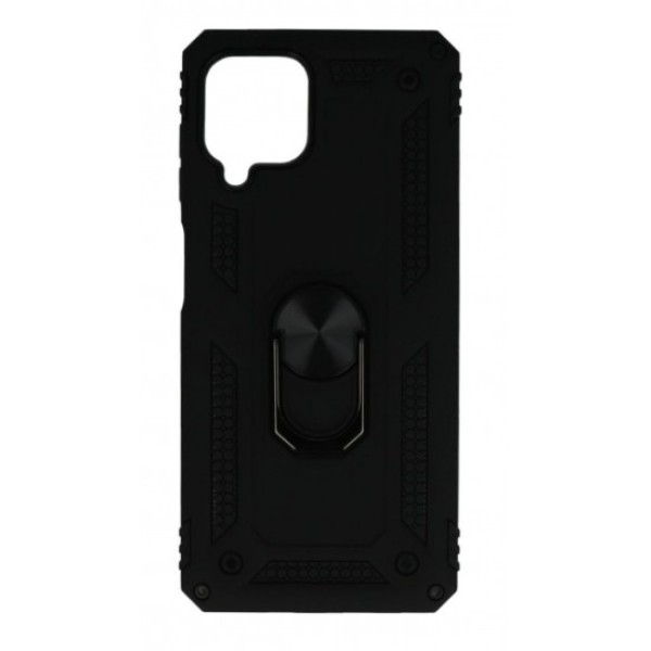 Back Cover Θήκη Armor Case Με Δαχτυλίδι Στήριξης Μαύρο (Huawei P40 Lite & Huawei Nova 6 SE & Huawei Nova 7i) Αξεσουάρ Κινητών/Tablet