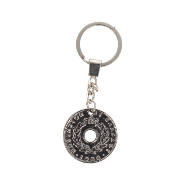 Μπρελόκ Μεταλλικό Με Σχέδιο Στεφάνι Πορτοφόλια