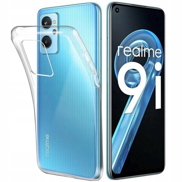 Wephone Accesorios Back Cover Θήκη Σιλικόνης Διάφανη (Realme 9i)