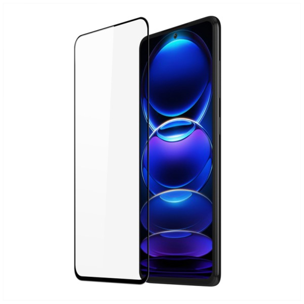 Fullscreen Tempered Glass Μαύρο (Xiaomi Poco X5 & Xiaomi Redmi Note 12 4G & Xiaomi Redmi Note 12 5G) Αξεσουάρ Κινητών/Tablet