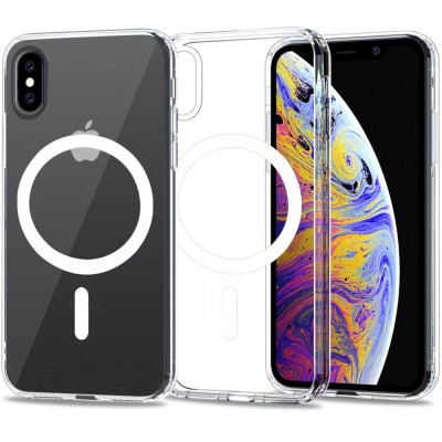 Back Cover Θήκη Magsafe Διάφανο (Iphone Xs Max) Back Cover Θήκη Magsafe Διάφανο (Iphone Xs Max)