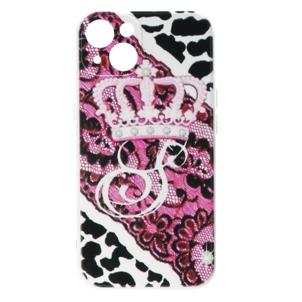 Back Cover Θήκη Σιλικόνης Με Σχέδιο Στέμμα (Iphone 13)