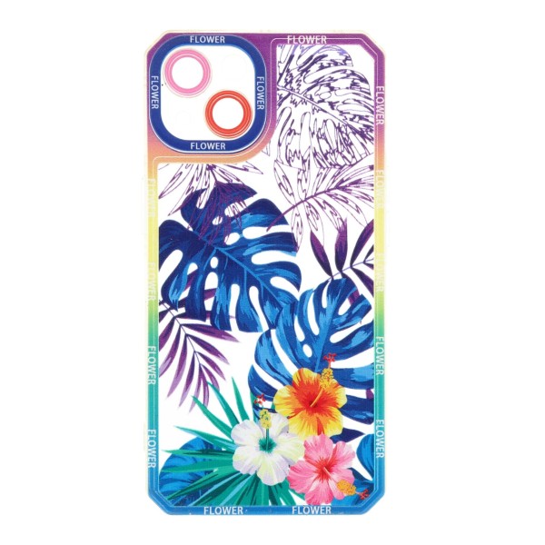 Θήκη Back Cover Σιλικόνης Διάφανη Με Σχέδιο Σύννεφα (Iphone 13)