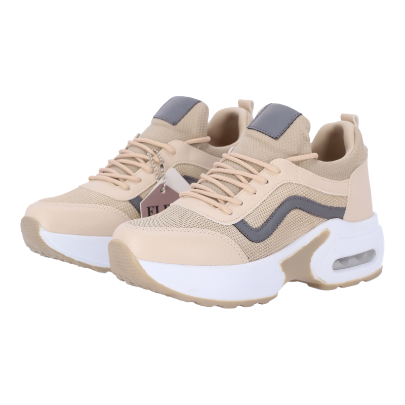 FLET Γυναικεία Υφασμάτινα Chunky Sneakers