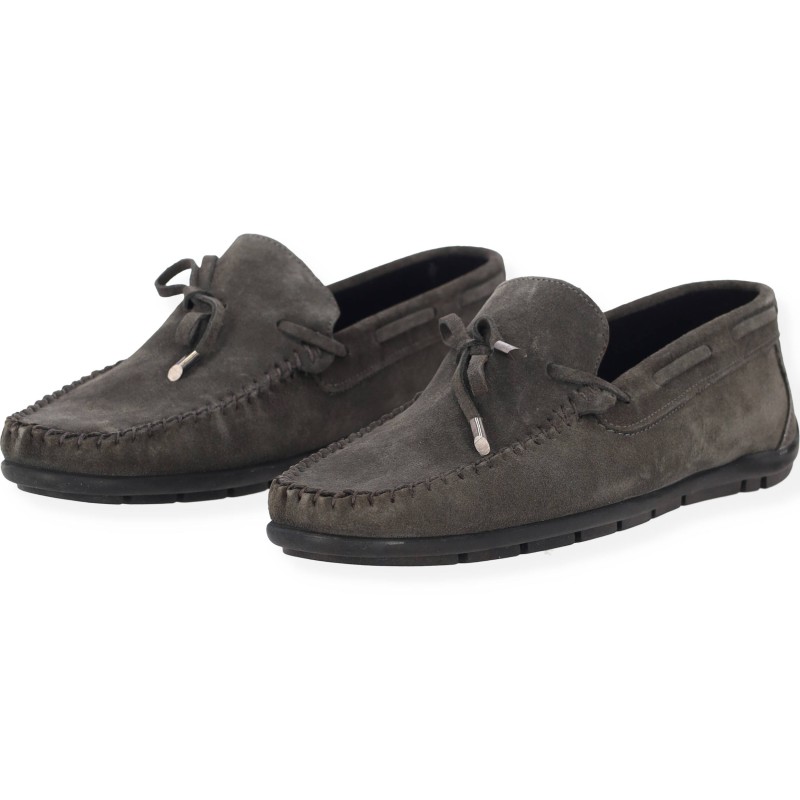Big Boster 491 Δερμάτινα Ανδρικά Loafers Suede