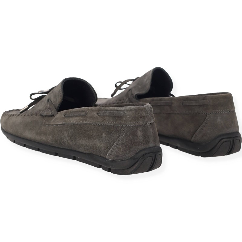 Big Boster 491 Δερμάτινα Ανδρικά Loafers Suede