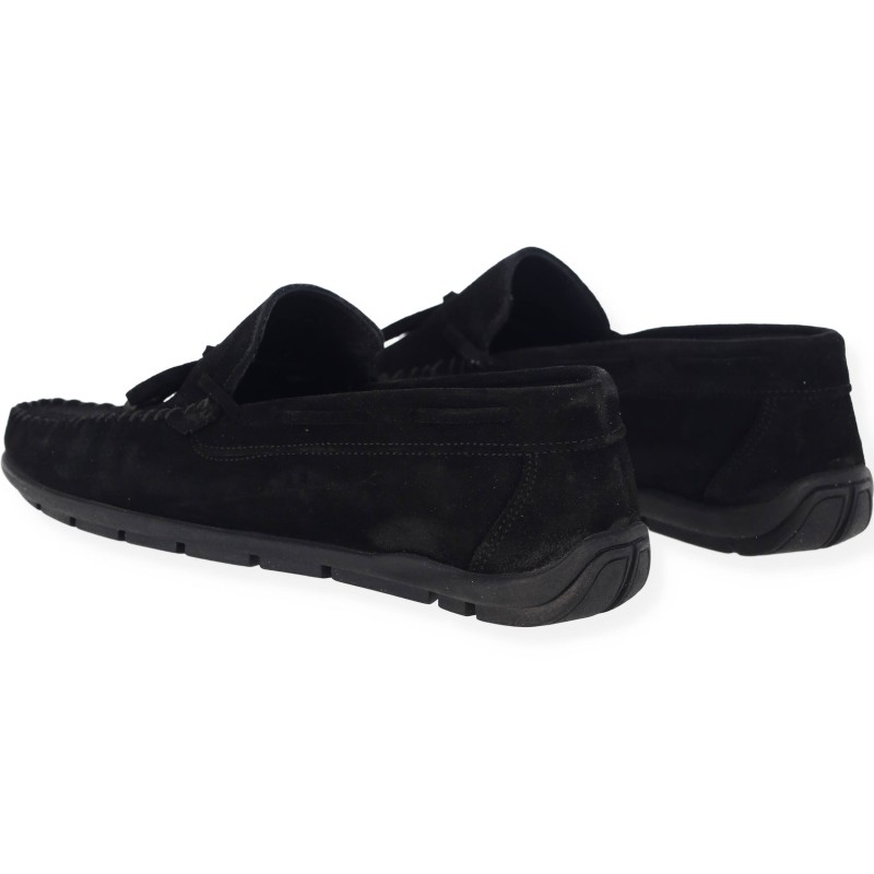 Big Boster 491 Δερμάτινα Ανδρικά Loafers Suede