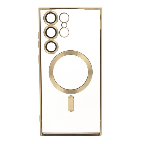 Back Cover Silicone Case With Camera Glass And Magsafe (Samsung Galaxy S23 Ultra) Back Cover Silicone Case With Camera Glass And Magsafe (Samsung Galaxy S23 Ultra)