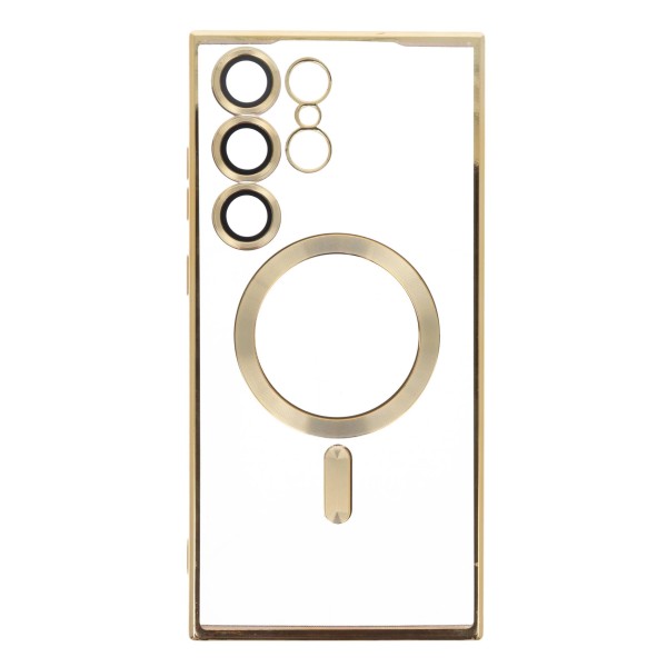 Back Cover Θήκη Σιλικόνης Με Τζαμάκι Κάμερας Και Magsafe (Samsung Galaxy S23 Ultra)