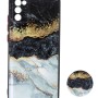 Back Cover Θήκη Με Σχέδιο Μάρμαρο Πολύχρωμο Και Pop Socket (Samsung Galaxy A02s)