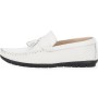 Δερμάτινα Aνδρικά Loafers σε Άσπρο Χρώμα